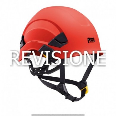 REVISIONE CASCO VERTEX ROSSO