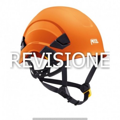 REVISIONE CASCO VERTEX ARANCIONE