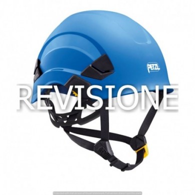 REVISIONE CASCO VERTEX BLU