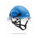 REVISIONE CASCO VERTEX BLU