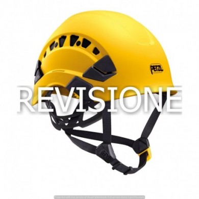 REVISIONE CASCO VERTEX VENT GIALLO