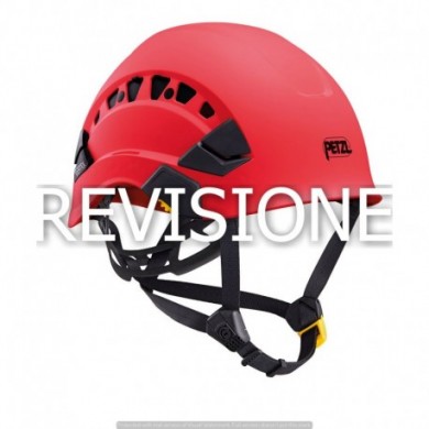 REVISIONE CASCO VERTEX VENT ROSSO