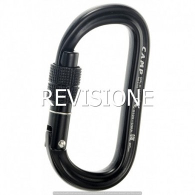 OVAL XL LOCK BLACK CAMP