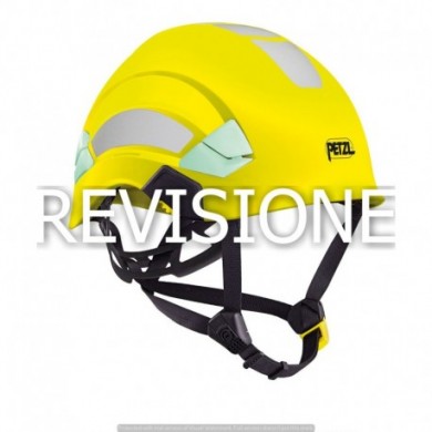 REVISIONE CASCO VERTEX HI-VIZ GIALLO