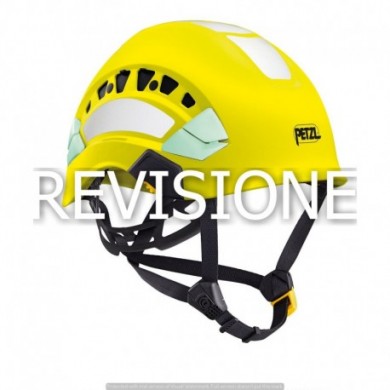 REVISIONE CASCO VERTEX VENT HI-VIZ GIALLO