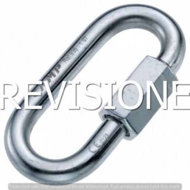 OVAL QUICK LINK STEEL 10 mm CAMP