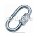 OVAL QUICK LINK STEEL 8 mm CAMP