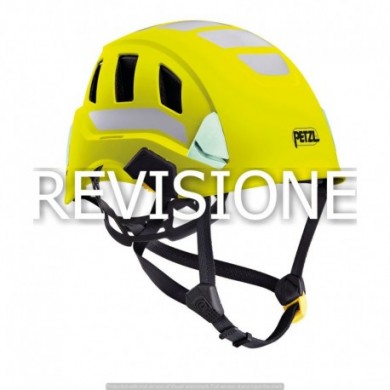 REVISIONE CASCO STRATO VENT HI-VIZ GIALLO