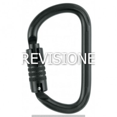 REVISIONE Moschettone VULCAN ANSI SCREW-LOCK Nero