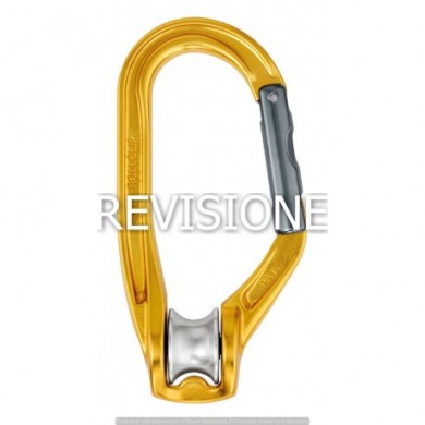 REVISIONE Carrrucola moschettone ROLLCLIP