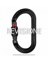 REVISIONE Moschettone Ok Screw-Lock Nero