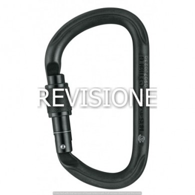 REVISIONE Moschettone VULCAN ANSI SCREW-LOCK Nero